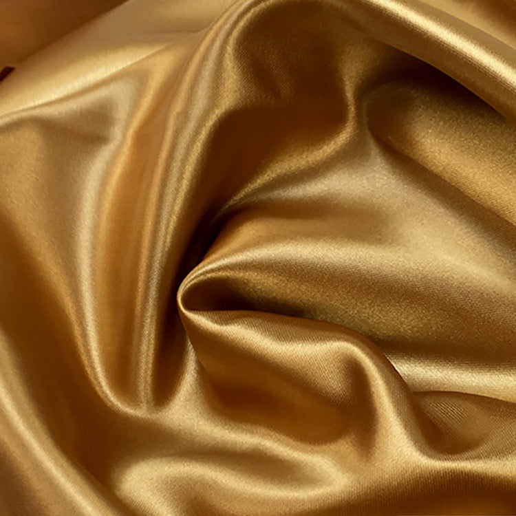 Satin Fabric Bolt 10 Yards 59" Light Brown