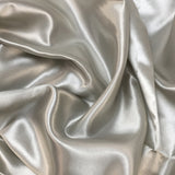 Satin Fabric Bolt 10 Yards 59" Silver Gray