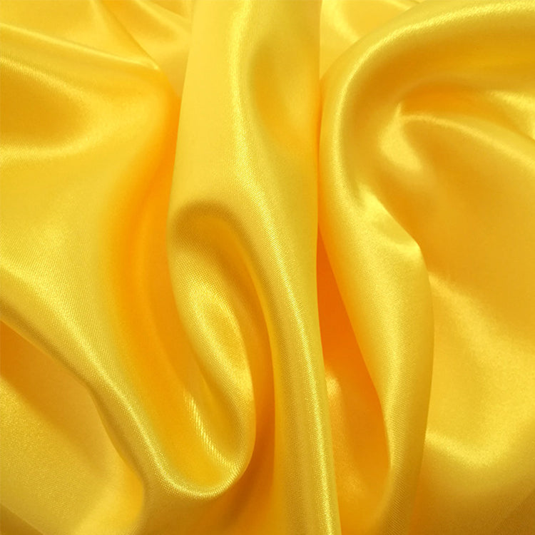 Satin Fabric Bolt 10 Yards 59" Light Yellow