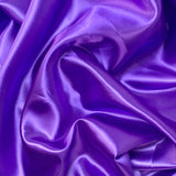 Satin Fabric Bolt 10 Yards 59" Purple