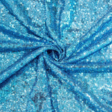 Sequin Square Table Overlay 90"x90" Champagne