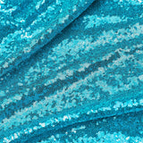 Sequin Square Table Overlay 90"x90" Champagne