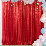 Sequin Fabric Bolt 51"x4 Yards Red