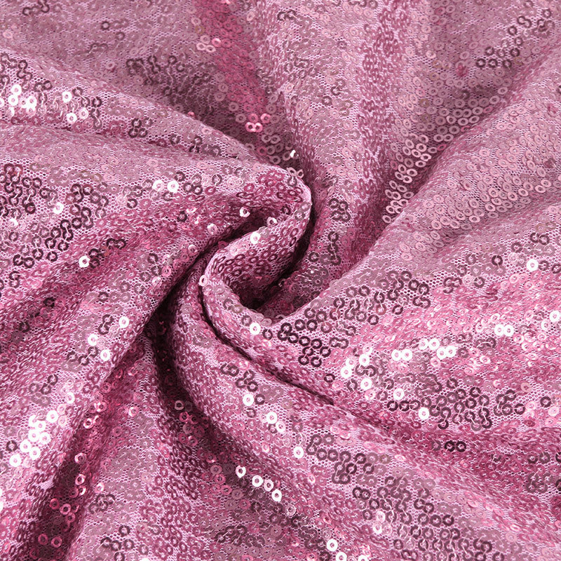 Sequin Fabric Bolt 51"x4 Yards Pink