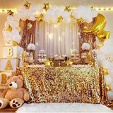 Sequin Rectangle Tablecloth 132"x90"