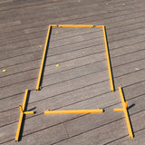 Set of 4 Gold Metal Frame Wedding Arch, Rectangular Backdrop Stand, Floral Display Frame 3.9ft, 4.9ft, 5.9ft, 6.5ft
