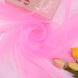 Sheer Organza Fabric Bolt, DIY Craft Fabric Roll 59"x40 Yards Pink
