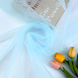 Sheer Organza Fabric Bolt, DIY Craft Fabric Roll 59"x40 Yards Sky Blue