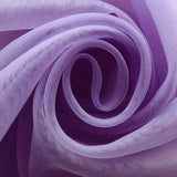 Sheer Organza Wedding Arch Draping Fabric 20ft Dark Purple