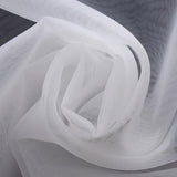 Sheer Organza Wedding Arch Draping Fabric 20ft White