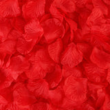 500 Pc Silk Rose Petals Confetti Red
