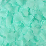 500 Pc Silk Rose Petals Confetti Tiffany Blue