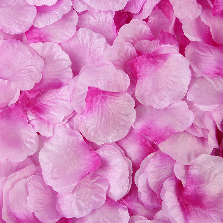 500 Pc Silk Rose Petals Confetti Light Purple Gradient