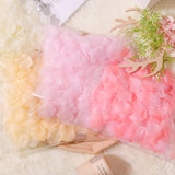 500 Pc Silk Rose Petals Confetti Gradient Purple Red White