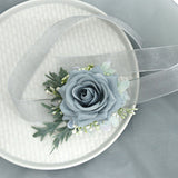 Wedding Simulation Corsage Wrist Flower Set Blue