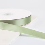 Single Face Decorative Satin Ribbon 100 Yards 7/8" Moss Green