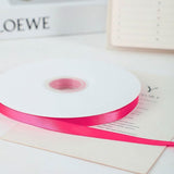 Single Face Decorative Satin Ribbon 100 Yards 3/8" Barbie Pink