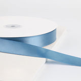 Single Face Decorative Satin Ribbon 100 Yards 7/8" Haze Blue