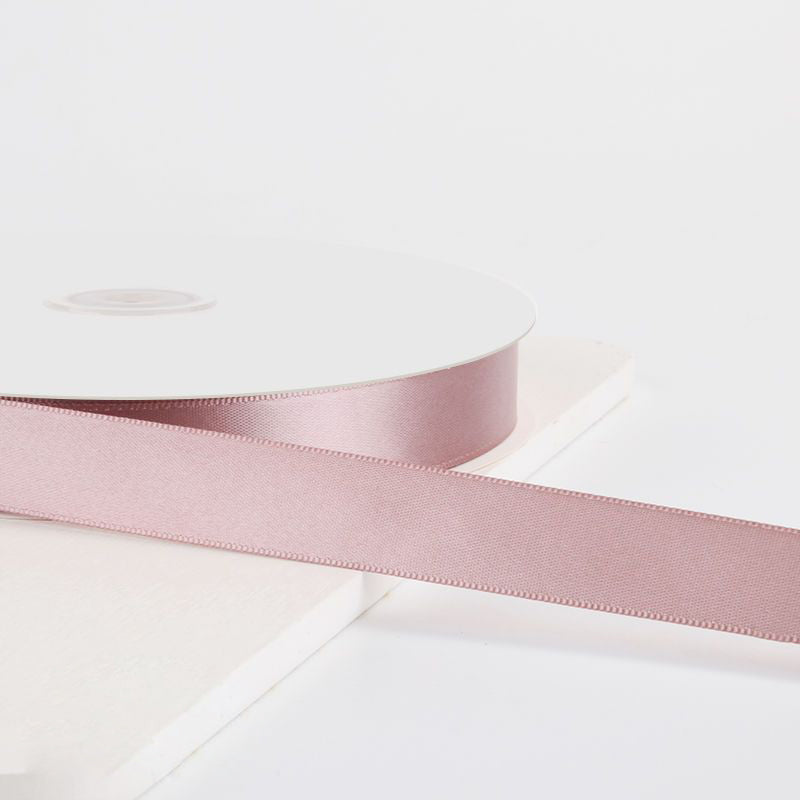 Single Face Decorative Satin Ribbon 100 Yards 7/8" Korean Pink