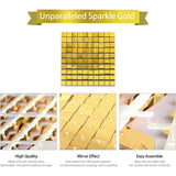 24 Panels Square Sequin Shimmer Wall Photo Backdrop Panels - 24sq.ft Iridescent Silver