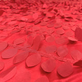 3D Leaves Polyester Rectangular Tablecloth 90"x132"