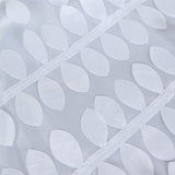 3D Leaves Polyester Rectangular Tablecloth 90"x132"