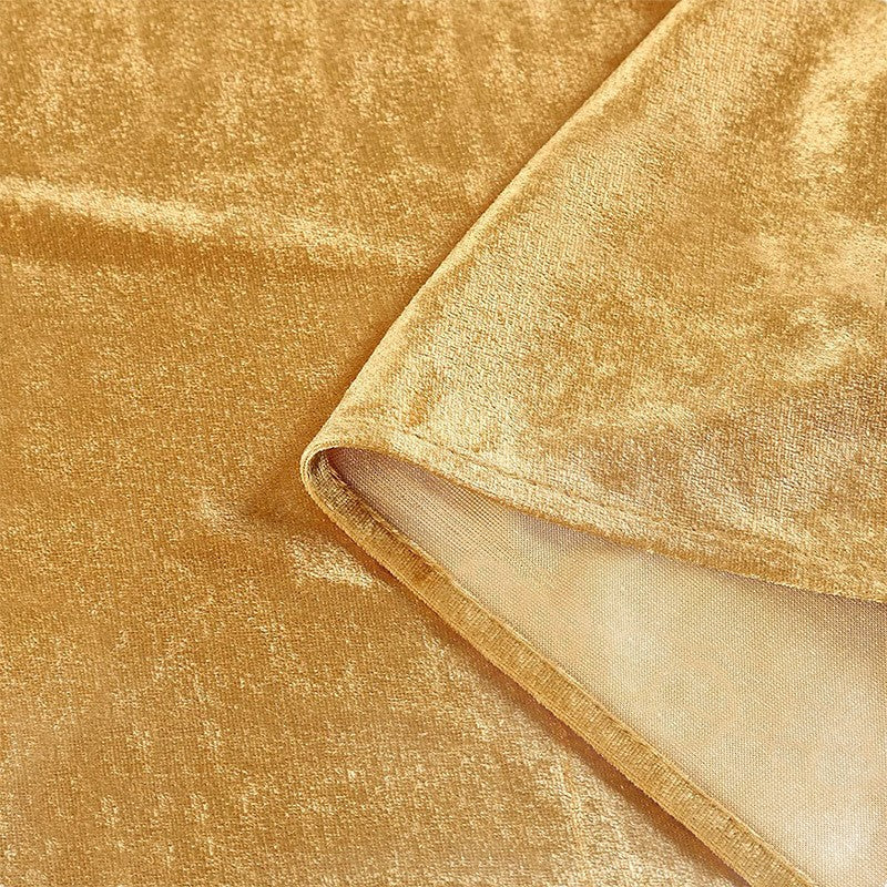 Premium Velvet Table Runner 28"x118" Orange