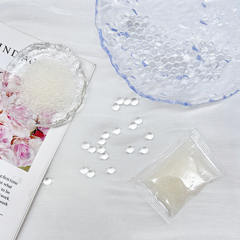 10pc Water Gel Beads Vase Filler Clear