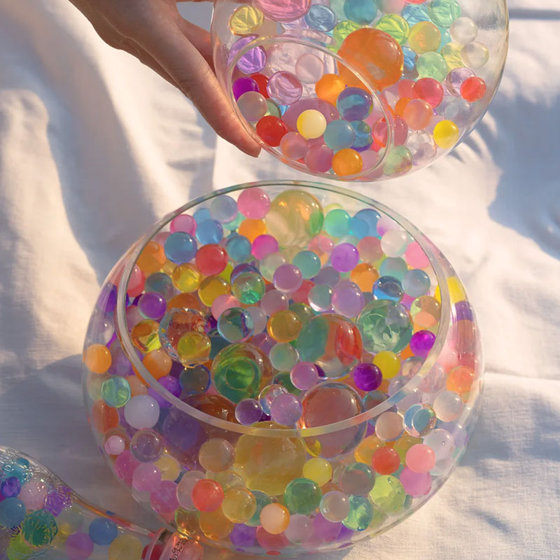 10pc Water Gel Beads Vase Filler Colorful