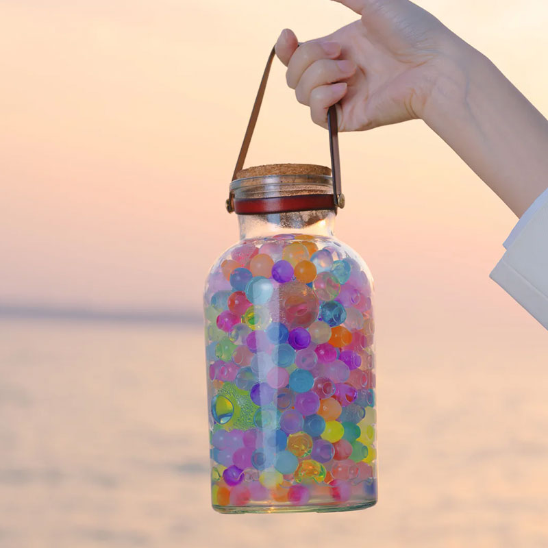 10pc Water Gel Beads Vase Filler Colorful