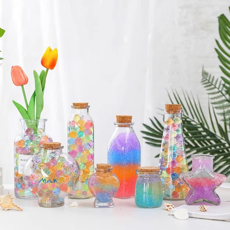 10pc Water Gel Beads Vase Filler Colorful