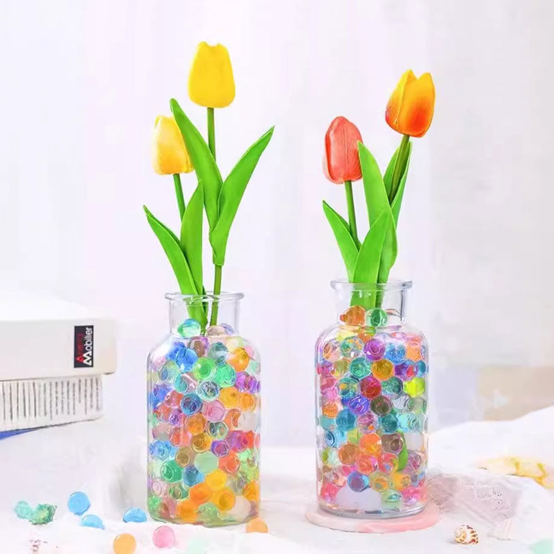 10pc Water Gel Beads Vase Filler Colorful