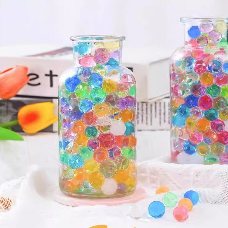 10pc Water Gel Beads Vase Filler Colorful
