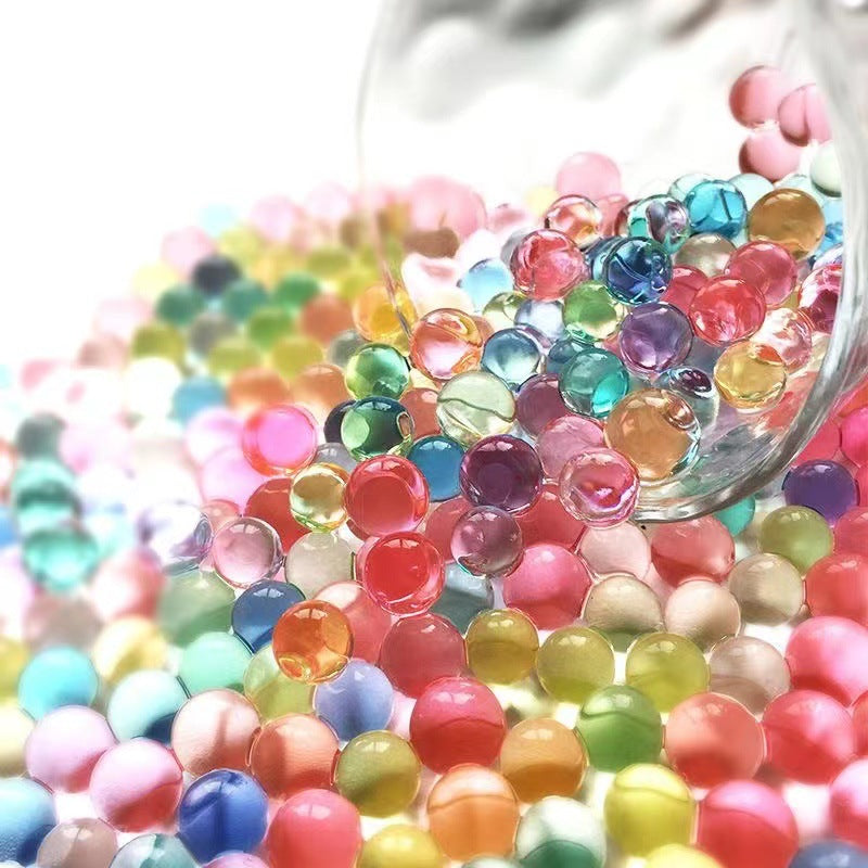 10pc Water Gel Beads Vase Filler Colorful