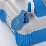 700W White Blue Double Nozzle Electric Balloon Pump