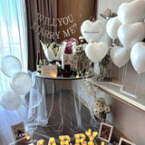 Set Of 2 White Plastic Balloon Column Stand Kit With Interlocking Base