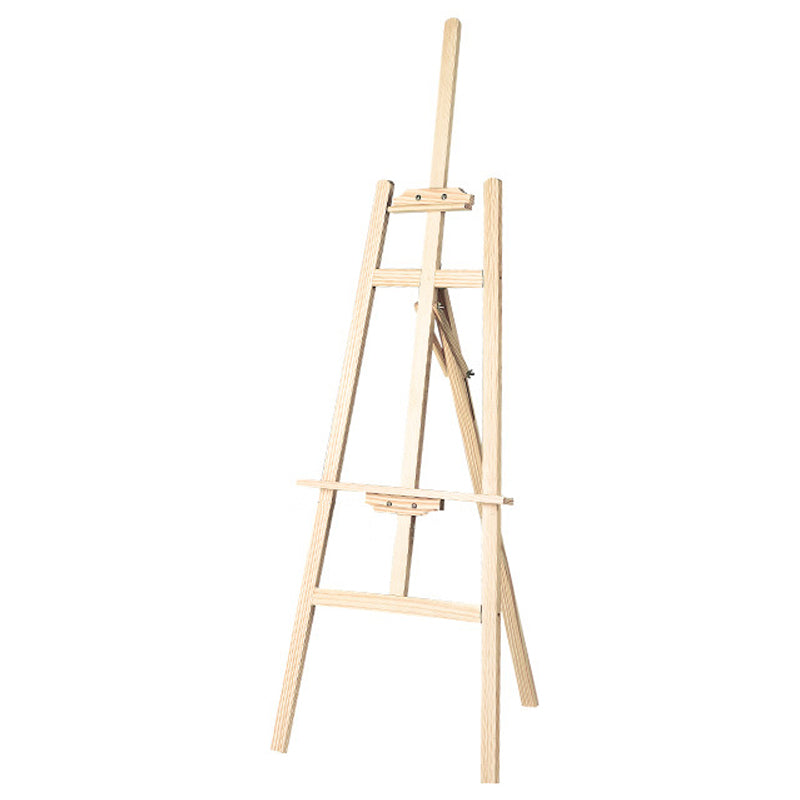 Wooden Painting Easel White Pine Solid Wood 59“