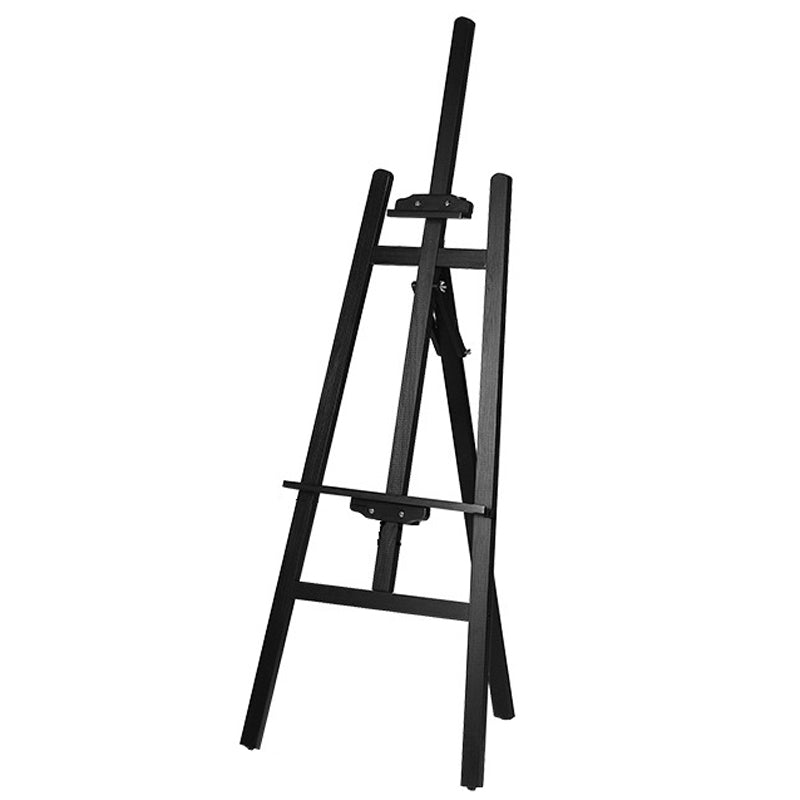 Wooden Painting Easel 59“ Black