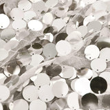 Big Payette Sequin Backdrop Drape Curtain 9ftx9ft Silver - YauSpark