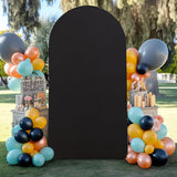 Light Green Polyester Wedding Arch Cover