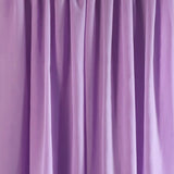Chiffon Ceiling Drapery With Rod Pocket 5ftx32ft Light Purple - YauSpark