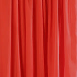 Chiffon Ceiling Drapery With Rod Pocket 5ftx32ft Red - YauSpark