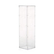 Clear Acrylic Pedestal Riser, Transparent Display Box 40" - YauSpark