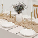 Gauze Cotton And Linen Table Runner 10ft Gold - YauSpark