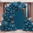 Lake Blue Polyester Wedding Arch Cover - YauSpark