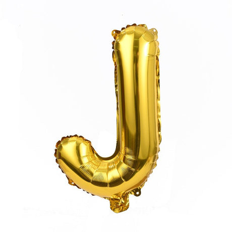 Letter Mylar Foil Balloons 32" Gold - YauSpark