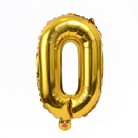 Letter Mylar Foil Balloons 32" Gold - YauSpark