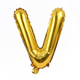 Letter Mylar Foil Balloons 32" Gold - YauSpark