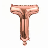 Letter Mylar Foil Balloons 32" Rose Gold - YauSpark