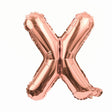 Letter Mylar Foil Balloons 32" Rose Gold - YauSpark
